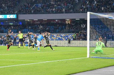 Hirving Lozano (11) SSC Napoli 1926 İtalya Şampiyonası Serie A 2022 / 2023 SSC Napoli - Empoli F.C. 8 Kasım 2022 'de, Napoli' deki Diego Armando Maradona Stadyumu 'nda.