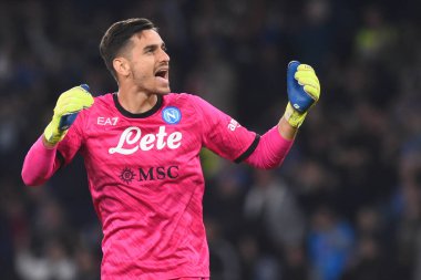 SSC Napoli 'den Alex Meret, Diego Armando Maradona Stadyumu' ndaki SSC Napoli v Empoli Futbol Kulübü - Fotoğraf: Agostino Gemito / LiveMedi