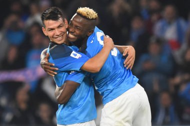 SSC Napoli 'den Victor Osimhen, Diego Armando Maradona Stadyumu' ndaki SSC Napoli v Empoli Futbol Kulübü - Fotoğraf: Agostino Gemito / LiveMedi