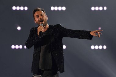 Cremonini Live 2022 İtalyan şarkıcı Music Concert CESARE CREMONINI BOIPOL ARENA 'da, İtalya, 08 Kasım 2022 - Fotoğraf: Gianluca Ricc