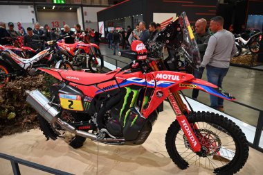 eicma International bisiklet, motosiklet sergisi, EICMA - 2022 Uluslararası Bisiklet Sergisi, Rho, İtalya 'daki Rho Fiera Milano' da motosiklet sergisi, 9 Kasım 2022 - Fotoğraf: Giorgio Panacc