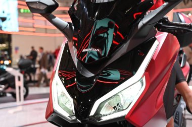 eicma International bisiklet, motosiklet, stand honda scooter 125 News EICMA - 2022 Uluslararası Bisiklet Sergisi, Rho, İtalya 'daki Rho Fiera Milano' da motosiklet, 09 Kasım 2022 - Fotoğraf: Giorgio Panacc