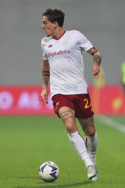 Nicolo Zaniolo (AS Roma) İtalya 'nın Reggio Emilia kentindeki MAPEI Stadyumu' nda oynanan ABD Sassuolo vs AS Roma karşılaşmasında, 9 Kasım 2022 - Fotoğraf: Luca Amedeo Bizzarr
