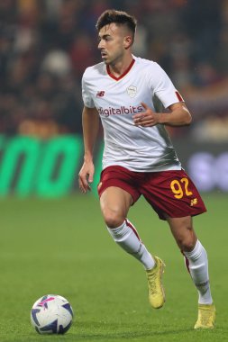 İtalya futbolu sırasındaki Stephan El Sharaawy (AS Roma) - İtalya 'nın Reggio Emilia kentindeki MAPEI Stadyumu' nda oynanan ABD Sassuolo vs AS Roma maçı, 9 Kasım 2022 - Fotoğraf: Luca Amedeo Bizzarr