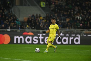 16 Ekim 2022 'de İtalya' nın Milano kentindeki Giuseppe Meazza San Siro Stadyumu 'nda Inter Fc.' den Lautaro Martinez ile Inter FC Internazionale ve Bologna Fc arasında oynanan İtalyan Serie A tootball maçı sırasında. Fotoğraf: Tiziano Ballabio - Fotoğraf: Tiziano Ballabio / Li