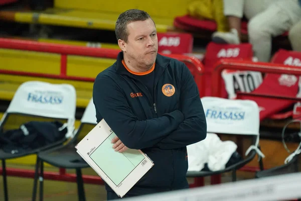 Radovan Gatic 1St Coach Ach Volley Ljubljana Cev Champions League — Foto de Stock
