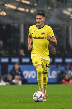 16 Ekim 2022 'de İtalya' nın Milano kentindeki Giuseppe Meazza San Siro Stadyumu 'nda oynanan Inter Fc takımından Kristjan Asllani, Inter Fc. Fotoğraf: Tiziano Ballabio - Fotoğraf: Tiziano Ballabio / Li