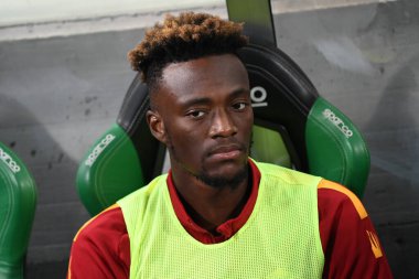 İtalya 'nın Reggio Emilia kentindeki MAPEI Stadyumu' nda oynanan Amerikan Sassuolo vs AS Roma karşılaşmasında Tommy Abraham (Roma Olarak) - Fotoğraf: Gianluca Ricç