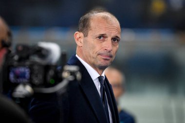 Juventus 'un baş antrenörü Massimiliano Allegri İtalya futbol takımı Serie A maçında Hellas Verona FC, Juventus FC' ye karşı Verona, İtalya 'daki Marcantonio Bentegodi stadyumunda 10 Kasım 2022 - Fotoğraf: Ettore Griffon
