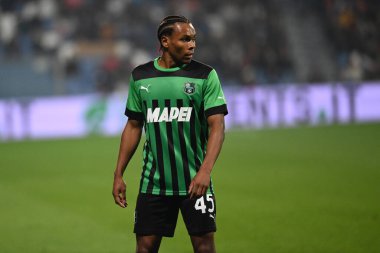 Armand Lauriente (Sassuolo) İtalya 'nın Reggio Emilia kentindeki MAPEI Stadyumu' nda oynanan ABD Sassuolo-AS Roma maçında, 9 Kasım 2022 - Fotoğraf: Gianluca Ricc