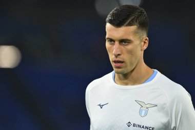 S.S. LAZIO 'dan Nicolo Casale, 10 Kasım 2022' de İtalya 'nın başkenti Roma' daki Stadio Olimpico 'da S.S. Lazio ile A.C. Monza arasındaki 14. - Fotoğraf: Domenico Cippitelli / LiveMedi