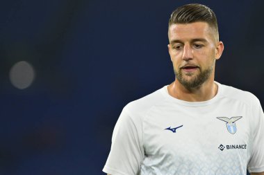 S.S. LAZIO 'dan Sergej Milinkoviç-Saviç, 10 Kasım 2022' de İtalya 'nın başkenti Roma' daki Stadio Olimpico 'da S.S. Lazio ile A.C. Monza arasındaki 14. - Fotoğraf: Domenico Cippitelli / LiveMedi
