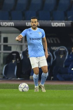 S.S. LAZIO 'dan Pedro, 10 Kasım 2022' de İtalya 'nın başkenti Roma' daki Stadio Olimpico 'da S.S. Lazio ile A.C. Monza arasındaki 14. - Fotoğraf: Domenico Cippitelli / LiveMedi