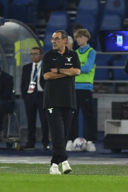 S.S. LAZIO 'dan Maurizio Sarri, Serie A Şampiyonası' nın 14. gününde S.S. Lazio ile A.C. Monza arasında 10 Kasım 2022 'de İtalya' nın başkenti Roma 'daki Stadio Olimpico' da oynandı. - Fotoğraf: Domenico Cippitelli / LiveMedi