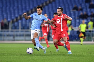 SS Lazio 'dan Felipe Anderson 10 Kasım 2022' de İtalya 'nın başkenti Roma' da SS Lazio ile AC Monza arasında oynanan karşılaşmada. - Fotoğraf: Gennaro Masi / LiveMedi