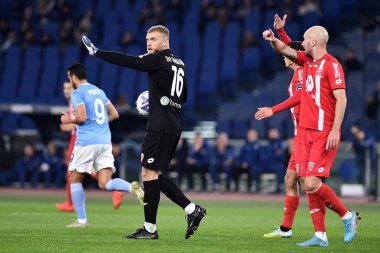 Serie A maçında AC Monza 'dan Michele Di Gregorio ile AC Monza arasında 10 Kasım 2022' de İtalya 'nın başkenti Roma' da oynanan Stadio Olimpico 'da oynandı. - Fotoğraf: Gennaro Masi / LiveMedi
