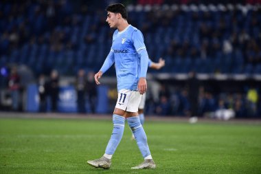 10 Kasım 2022 'de İtalya' nın başkenti Roma 'da SS Lazio ile AC Monza arasında oynanan Serie A karşılaşmasında SS Lazio' dan Matteo Cancellieri. - Fotoğraf: Gennaro Masi / LiveMedi