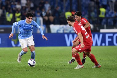 10 Kasım 2022 'de İtalya' nın başkenti Roma 'da SS Lazio ile AC Monza arasında oynanan Serie A karşılaşmasında SS Lazio' dan Matteo Cancellieri. - Fotoğraf: Gennaro Masi / LiveMedi