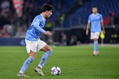 10 Kasım 2022 'de İtalya' nın başkenti Roma 'da SS Lazio ile AC Monza arasında oynanan Serie A karşılaşmasında SS Lazio' dan Matteo Cancellieri. - Fotoğraf: Gennaro Masi / LiveMedi