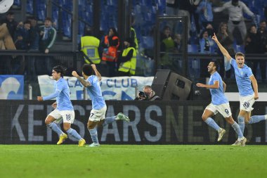 S.S. LAZIO 'dan Luka Romero, 10 Kasım 2022' de İtalya 'nın başkenti Roma' daki Stadio Olimpico 'da S.S. Lazio ile A.C. Monza arasındaki 14. - Fotoğraf: Domenico Cippitelli / LiveMedi