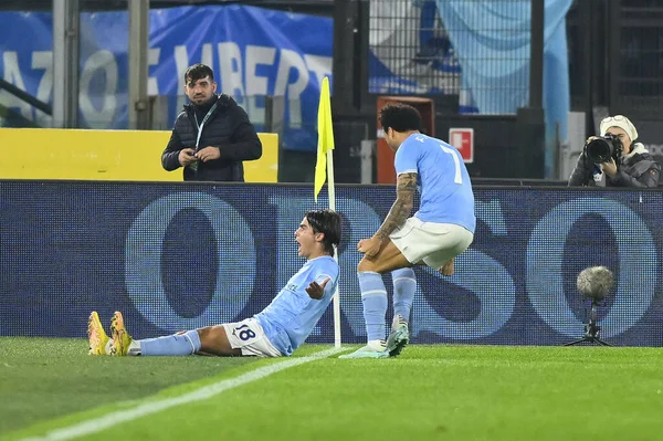 Luka Romero Dari Lazio Selama Hari Kejuaraan Serie Antara Lazio — Stok Foto