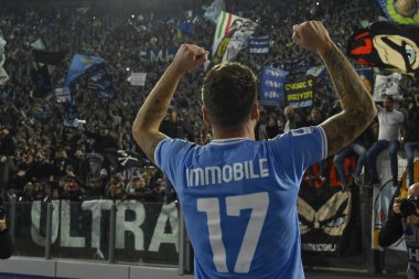 S.S. LAZIO 'dan Ciro Immobile 10 Kasım 2022' de İtalya 'daki Stadio Olimpico' da S.S. Lazio ile A.C. Monza arasındaki 14. - Fotoğraf: Domenico Cippitelli / LiveMedi