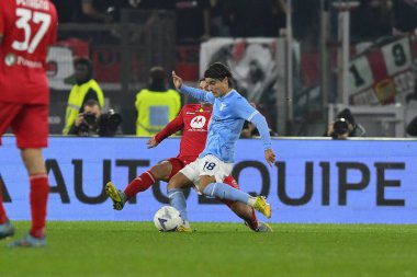 S.S. LAZIO 'dan Luka Romero, 10 Kasım 2022' de İtalya 'nın başkenti Roma' daki Stadio Olimpico 'da S.S. Lazio ile A.C. Monza arasındaki 14. - Fotoğraf: Domenico Cippitelli / LiveMedi