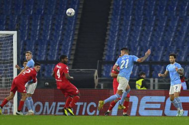 S.S. LAZIO 'dan Sergej Milinkoviç-Saviç, 10 Kasım 2022' de İtalya 'nın başkenti Roma' daki Stadio Olimpico 'da S.S. Lazio ile A.C. Monza arasındaki 14. - Fotoğraf: Domenico Cippitelli / LiveMedi