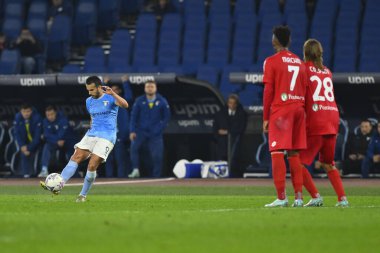 S.S. LAZIO 'dan Pedro, 10 Kasım 2022' de İtalya 'nın başkenti Roma' daki Stadio Olimpico 'da S.S. Lazio ile A.C. Monza arasındaki 14. - Fotoğraf: Domenico Cippitelli / LiveMedi