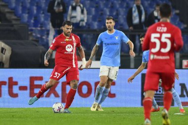 A.C. Monza 'dan Andrea Petagna, 10 Kasım 2022' de İtalya 'nın başkenti Roma' daki Stadio Olimpico 'da S.S. Lazio ile A.C. Monza arasındaki 14. - Fotoğraf: Domenico Cippitelli / LiveMedi
