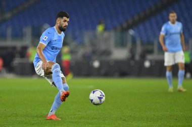 S.S. LAZIO 'dan Elseid Hysaj, Serie A Şampiyonası' nın 14. gününde S.S. Lazio ile A.C. Monza arasında 10 Kasım 2022 'de İtalya' nın başkenti Roma 'daki Stadio Olimpico' da oynanan karşılaşma. - Fotoğraf: Domenico Cippitelli / LiveMedi