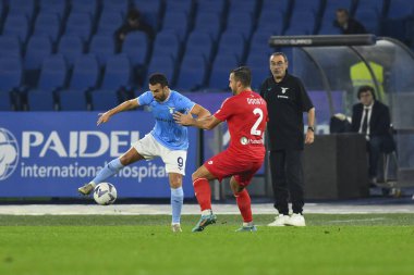 S.S. LAZIO 'dan Pedro ve A.C. Monza' dan Giulio Donati, Serie A Şampiyonası 'nın 14. gününde S.S. Lazio, A.C. Monza' ya karşı 10 Kasım 2022 'de İtalya' daki Stadio Olimpico 'da karşılaştılar. - Fotoğraf: Domenico Cippitelli / LiveMedi