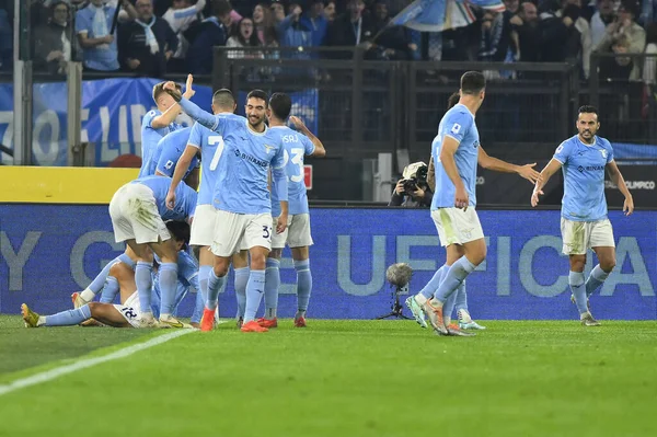 S.S. LAZIO 'dan Luka Romero, 10 Kasım 2022' de İtalya 'nın başkenti Roma' daki Stadio Olimpico 'da S.S. Lazio ile A.C. Monza arasındaki 14. - Fotoğraf: Domenico Cippitelli / LiveMedi