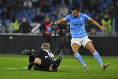 S.S. LAZIO 'dan Pedro, 10 Kasım 2022' de İtalya 'nın başkenti Roma' daki Stadio Olimpico 'da S.S. Lazio ile A.C. Monza arasındaki 14. - Fotoğraf: Domenico Cippitelli / LiveMedi