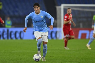 S.S. LAZIO 'dan Matteo Cancellieri, 10 Kasım 2022 tarihinde İtalya' nın başkenti Roma 'daki Stadio Olimpico' da S.S. Lazio ile A.C. Monza arasındaki 14. - Fotoğraf: Domenico Cippitelli / LiveMedi