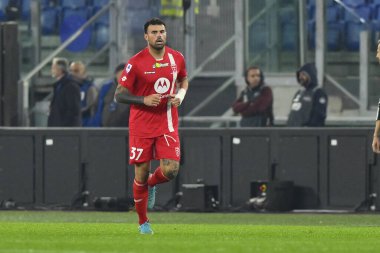 A.C. Monza 'dan Andrea Petagna, 10 Kasım 2022' de İtalya 'nın başkenti Roma' daki Stadio Olimpico 'da S.S. Lazio ile A.C. Monza arasındaki 14. - Fotoğraf: Domenico Cippitelli / LiveMedi