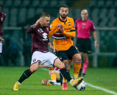 Torino Fc takımından Nikola Vlasiç, İtalya Serie A sırasında Torino Fc ve Uc Sampdoria arasında 9 Kasım 2022 'de Stadio Olimpico Grande Torino, Torin, İtalya Fotoğraf: Nderim Kaceli / LiveMedi