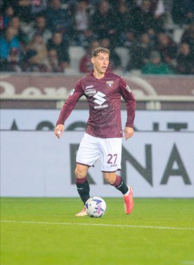 Torino Fc takımından Mergim Vojvoda, Torino Fc ve Uc Sampdoria arasındaki futbol maçı, 09 Kasım 2022 'de Stadio Olimpico Grande Torino, Torin, İtalya Fotoğrafı Nderim Kaceli - Fotoğraf: Nderim Kaceli / LiveMedi