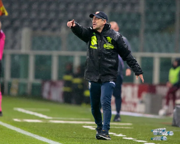Trenér Ivan Juric Torino Během Italské Serie Fotbalový Zápas Mezi — Stock fotografie