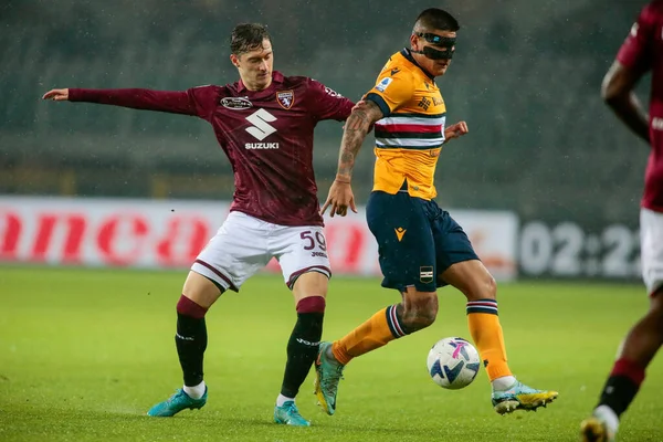 Torino Fc takımından Aleksey Miranchuk, İtalya Serie A, Torino Fc ve Uc Sampdoria arasında 9 Kasım 2022 'de Stadio Olimpico Grande Torino, Torin' de oynanan futbol maçı - Fotoğraf: Nderim Kaceli / LiveMedi
