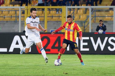 Federico Di Francesco (ABD Lecce) İtalya 'nın Lecce şehrindeki Via Del Mare Stadyumu' nda oynanan ABD Lecce vs Atalanta BC karşılaşmasında, 9 Kasım 2022 - Fotoğraf: Emmanuele Mastrodonat