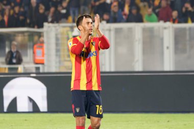 Joan Gonzalez (ABD Lecce) İtalya futbolu sırasındaki Serie A karşılaşmasında ABD Lecce vs Atalanta BC 'yi Lecce, İtalya' daki Via Del Mare stadyumunda, Kasım 09, 2022 - Fotoğraf: Emmanuele Mastrodonat