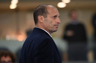 İtalya futbol takımı Serie A maçında Massimiliano Allegri, İtalya 'nın Verona şehrindeki Marcantonio Bentegodi Stadyumu' nda Hellas Verona FC 'ye karşı Juventus FC maçı, 10 Kasım 2022 - Fotoğraf: Alessio Tarpin