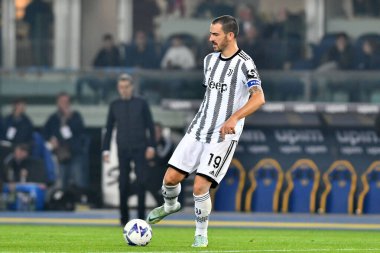 Leonardo Bonucci (juventus) İtalya 'nın Verona şehrindeki Marcantonio Bentegodi Stadyumu' nda Hellas Verona FC ile Juventus FC maçında, 10 Kasım 2022 - Fotoğraf: Alessio Tarpin