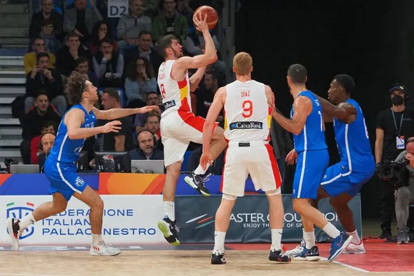 Dario Brizuela Arrieta Spanje Tijdens Internationale Basketbalteams 2023 Fiba Kwalificatiewedstrijden — Stockfoto