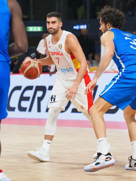 Jaime Fernández Bernabe España Durante Los Equipos Internacionales Baloncesto 2023 — Foto de Stock