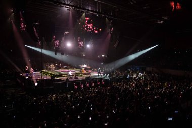 Biagio Antonacci İtalyan şarkıcı Biagio Antonacci - Palasele 'de Palco Centrale Tour (SA), İtalya, 11 Kasım 2022 - Fotoğraf: Alfonso Maria Salsan