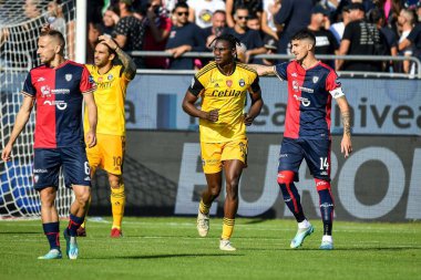 Pisa Spor Kulübü 'nden İdrissa Toure İtalya' nın Cagliari şehrindeki Unipol Domus maçında Cagliari Calcio ile AC Pisa maçında, 12 Kasım 2022 - Fotoğraf: Luigi Can