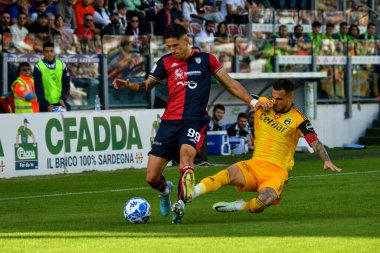 Cagliari Calcio 'dan Alessandro Di Pardo İtalya' nın Cagliari kentinde oynanan maçta Cagliari Calcio ile AC Pisa maçında, 12 Kasım 2022 - Fotoğraf: Luigi Can