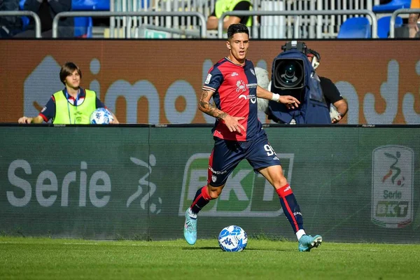 Alessandro Pardo Van Cagliari Calcio Tijdens Italiaanse Voetbalwedstrijd Serie Cagliari — Stockfoto